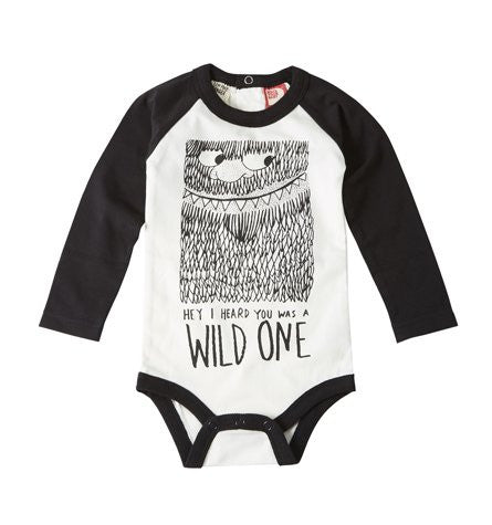 RYB Wild One Long-Sleeve Bodysuit