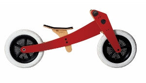 Wishbone - Bici sin pedales Recycled 3 en 1 - Rojo